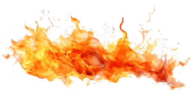 An image of flames as the background for
        the review box.